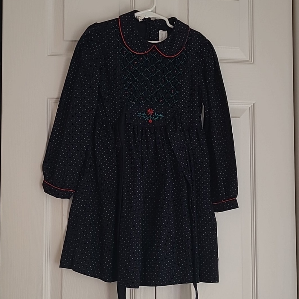 Vintage girls holiday dress